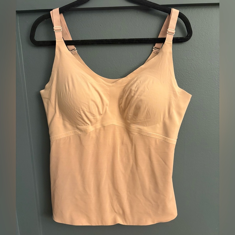 Honeylove Camisole Shirt 1X Liftwear Shapewear Nylon & Spandex Cami Tank Top